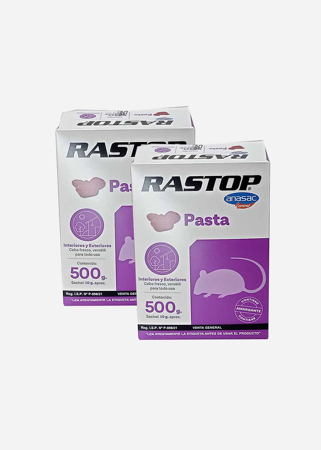 Raticida Rastop Pasta 500 Gr